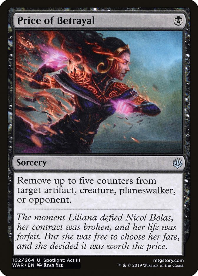 Price of Betrayal [War of the Spark] Magic: The Gathering