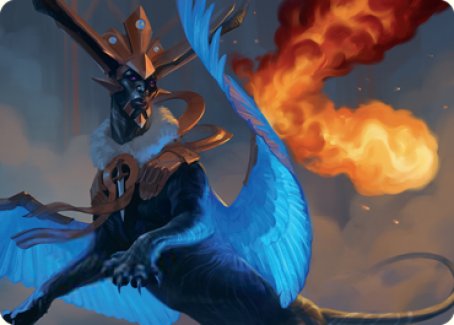 Disdainful Stroke Art Card [Streets of New Capenna Art Series] Magic: The Gathering