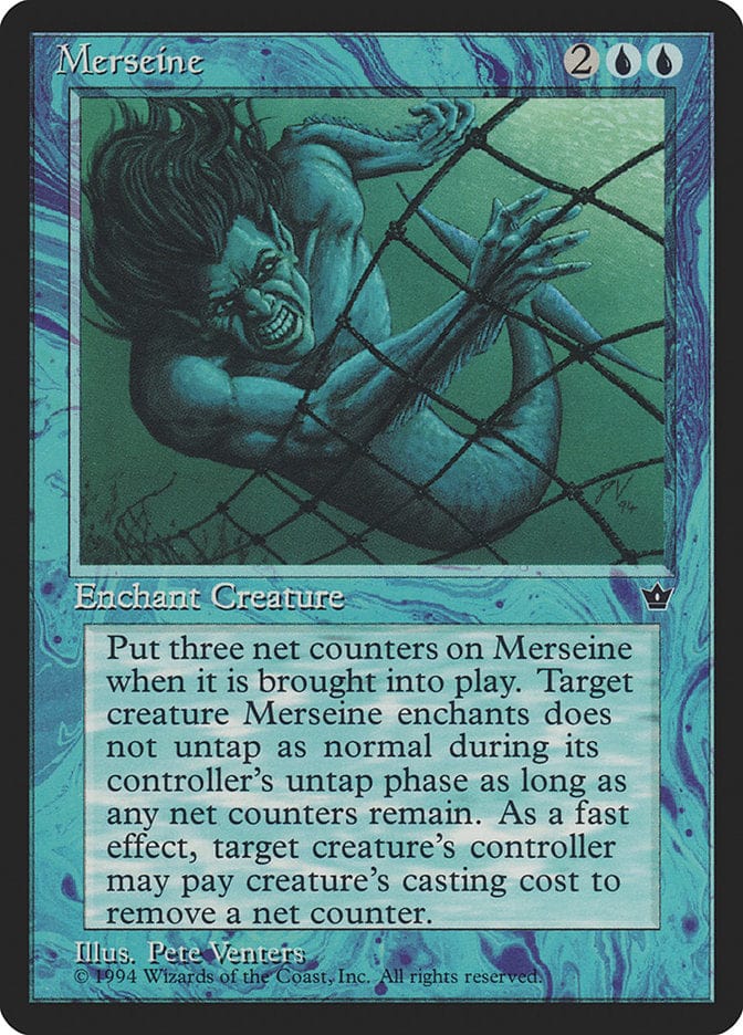 Merseine (Pete Venters) [Fallen Empires] Magic: The Gathering