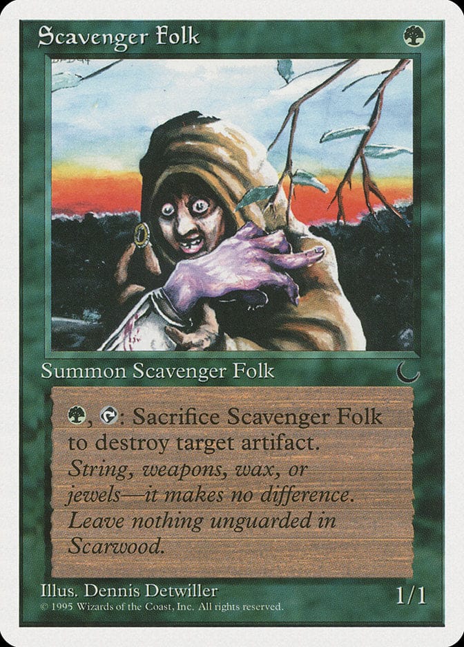 Scavenger Folk [Chronicles] Magic: The Gathering