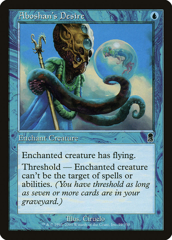 Aboshan's Desire [Odyssey] Magic: The Gathering