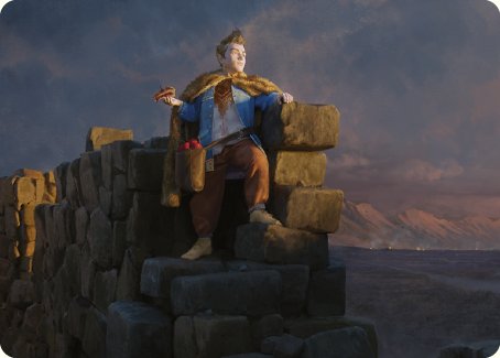 Pippin, Warden of Isengard Art Card [The Lord of the Rings: Tales of Middle-earth Art Series] Magic: The Gathering