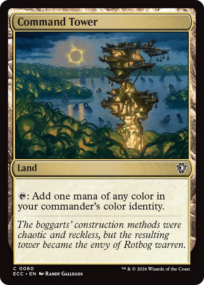 Command Tower (0060) [Lorwyn Eclipsed Commander] Magic: The Gathering