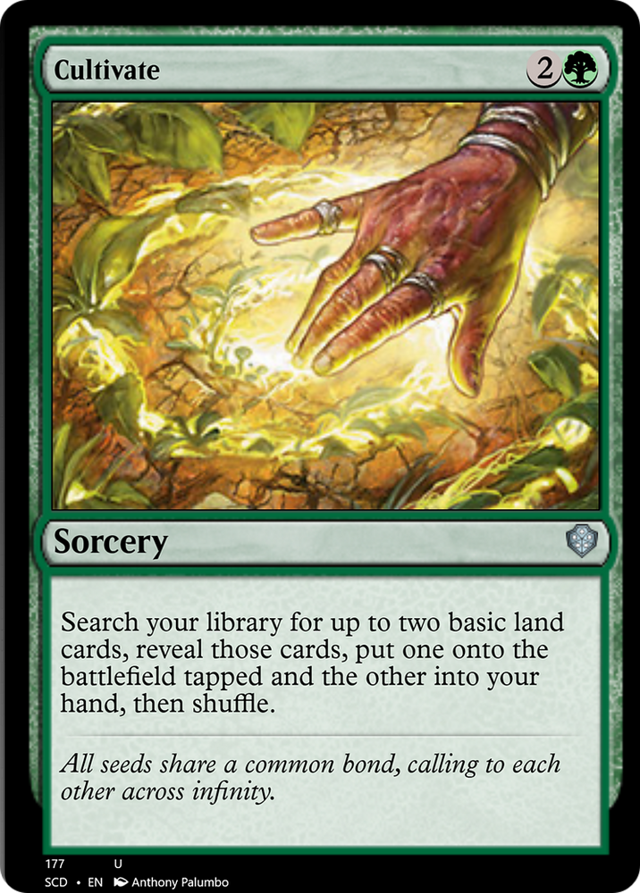 Cultivate [Starter Commander Decks] Magic: The Gathering