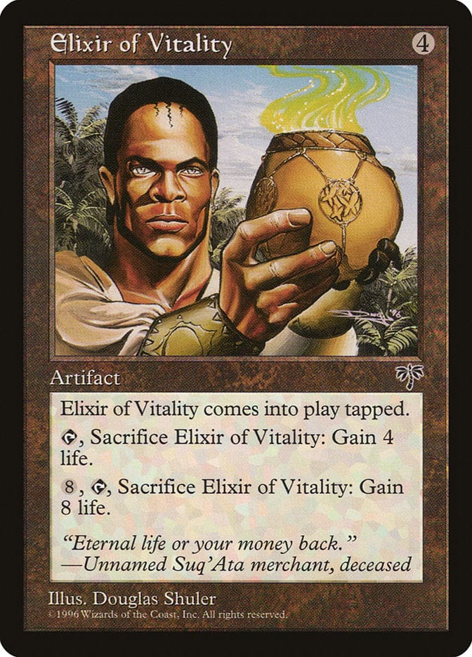 Elixir of Vitality [Mirage] Magic: The Gathering
