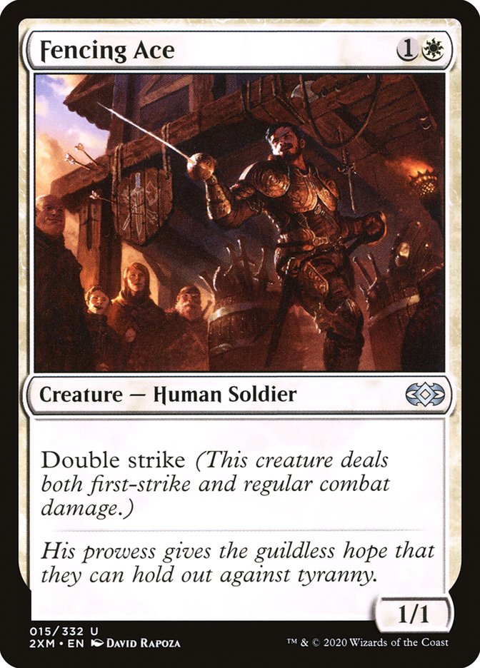 Fencing Ace [Double Masters] Magic: The Gathering