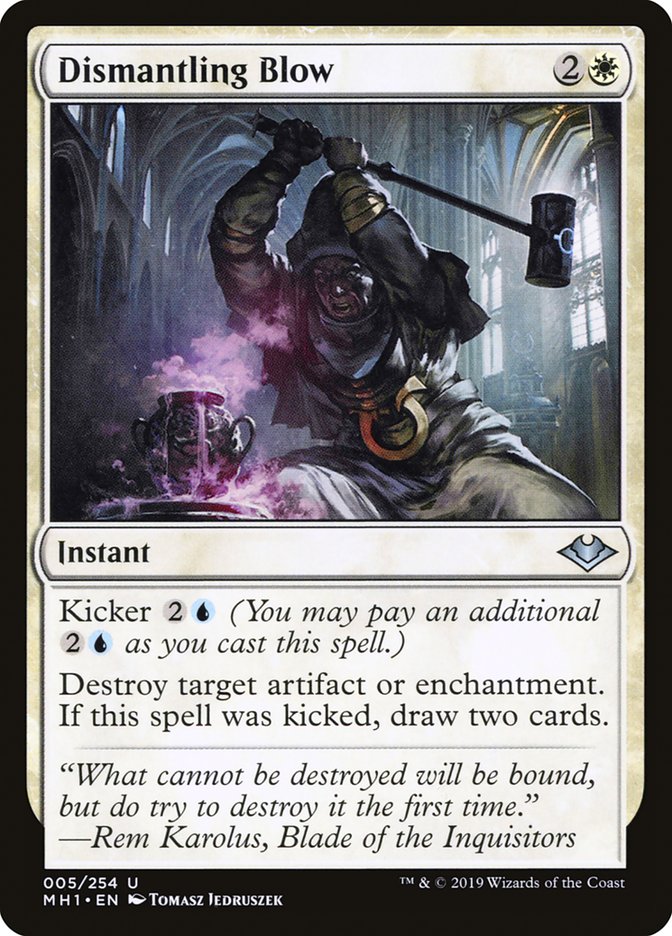 Dismantling Blow [Modern Horizons] Magic: The Gathering