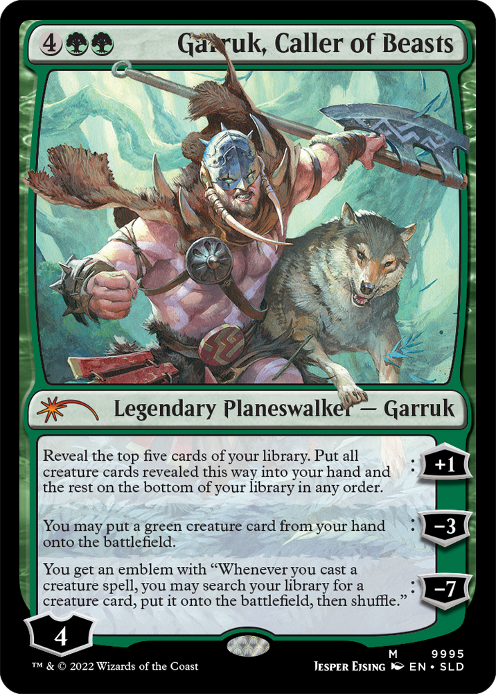 Garruk, Caller of Beasts [Secret Lair Drop Series] Magic: The Gathering