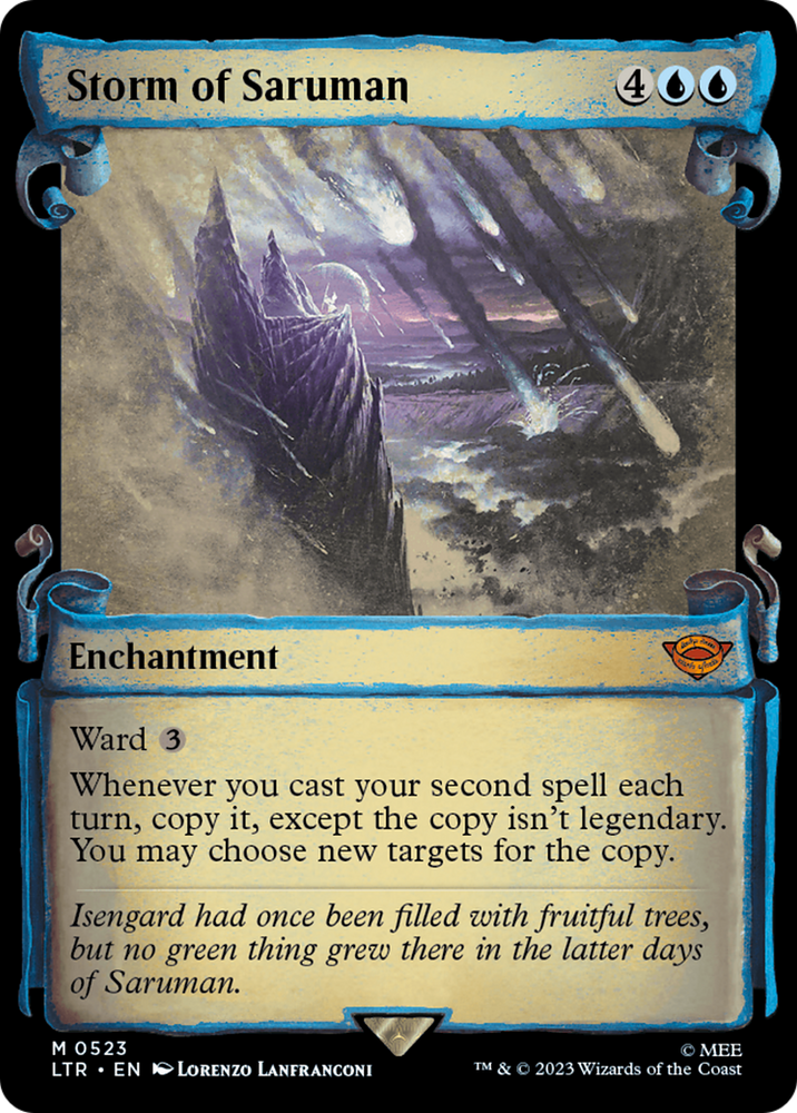 Storm of Saruman [The Lord of the Rings: Tales of Middle-Earth Showcase Scrolls] Magic: The Gathering