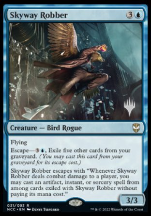 Skyway Robber (Promo Pack) [Streets of New Capenna Commander Promos] Magic: The Gathering
