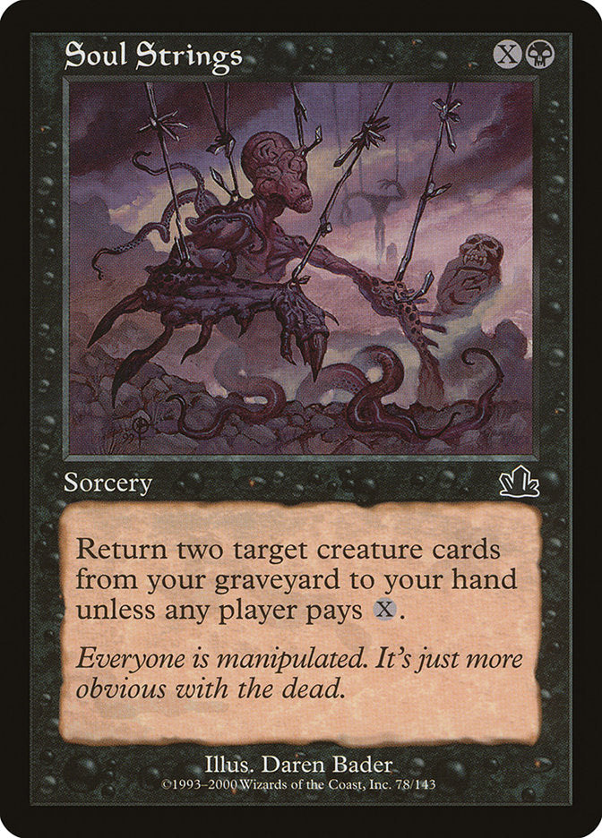 Soul Strings [Prophecy] Magic: The Gathering