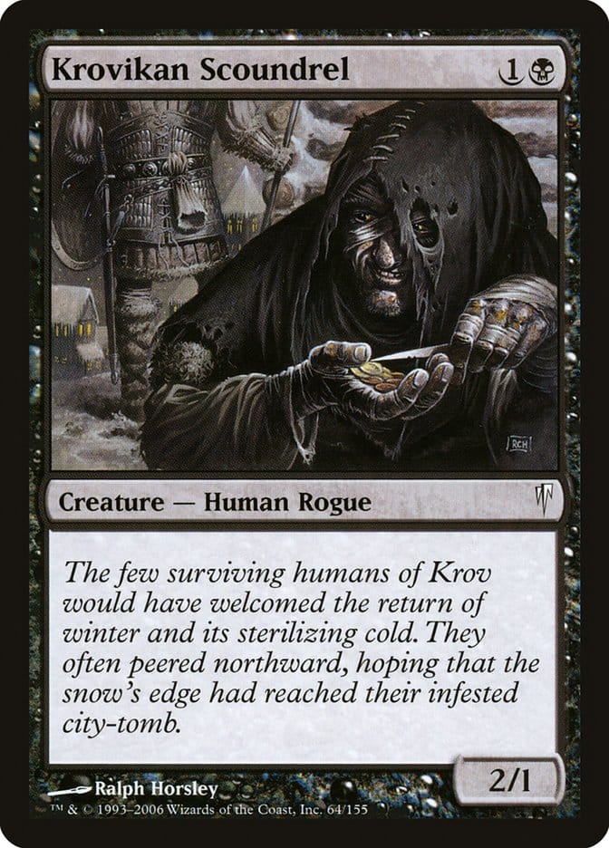 Krovikan Scoundrel [Coldsnap] Magic: The Gathering