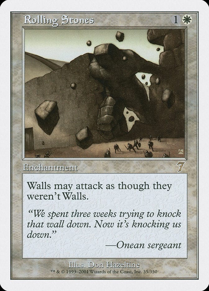 Rolling Stones [Seventh Edition] Magic: The Gathering