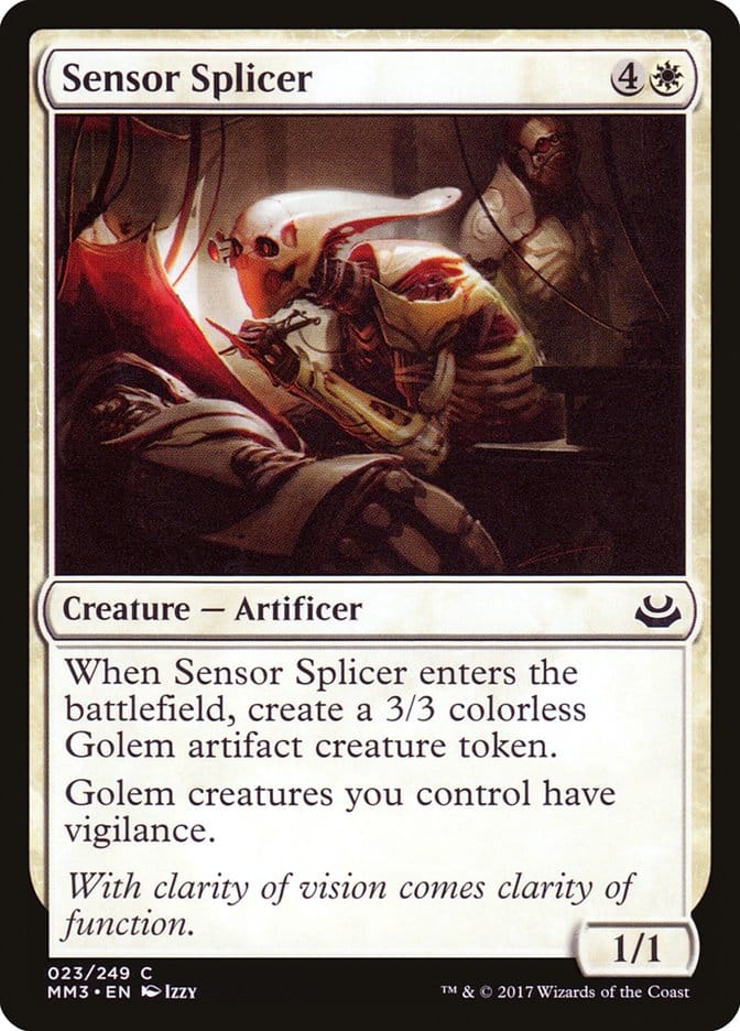Sensor Splicer [Modern Masters 2017] Magic: The Gathering