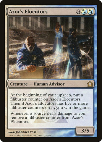 Azor's Elocutors [Return to Ravnica] Magic: The Gathering