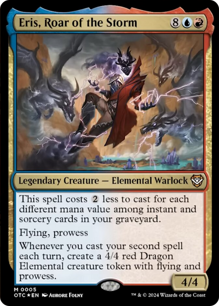 Eris, Roar of the Storm [Outlaws of Thunder Junction Commander] Magic: The Gathering