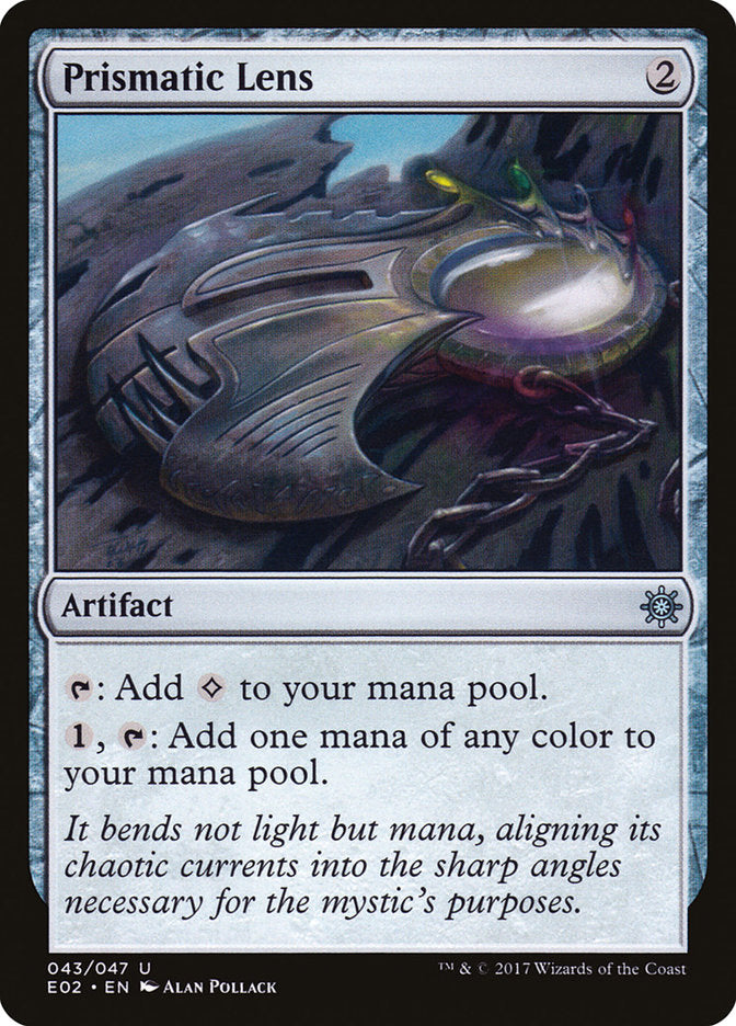 Prismatic Lens [Explorers of Ixalan] Magic: The Gathering