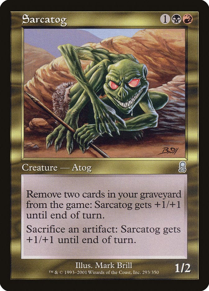Sarcatog [Odyssey] Magic: The Gathering