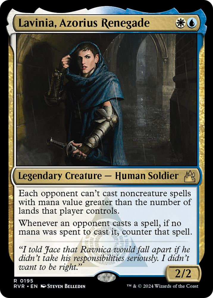 Lavinia, Azorius Renegade [Ravnica Remastered] Magic: The Gathering
