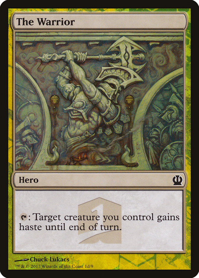 The Warrior [Theros Hero's Path] Magic: The Gathering