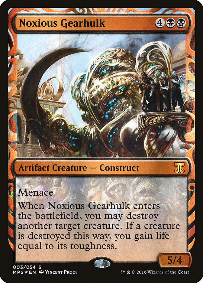 Noxious Gearhulk [Kaladesh Inventions] Magic: The Gathering