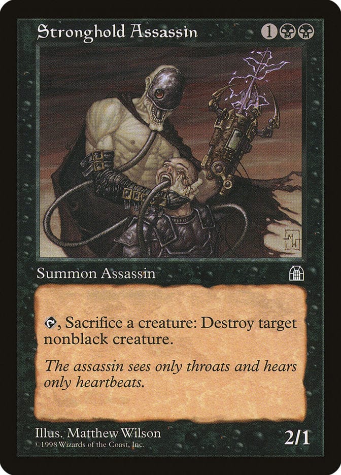 Stronghold Assassin [Stronghold] Magic: The Gathering
