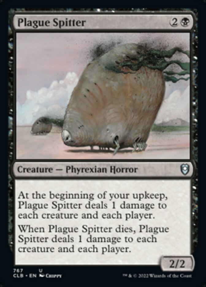 Plague Spitter [Commander Legends: Battle for Baldur's Gate] Magic: The Gathering