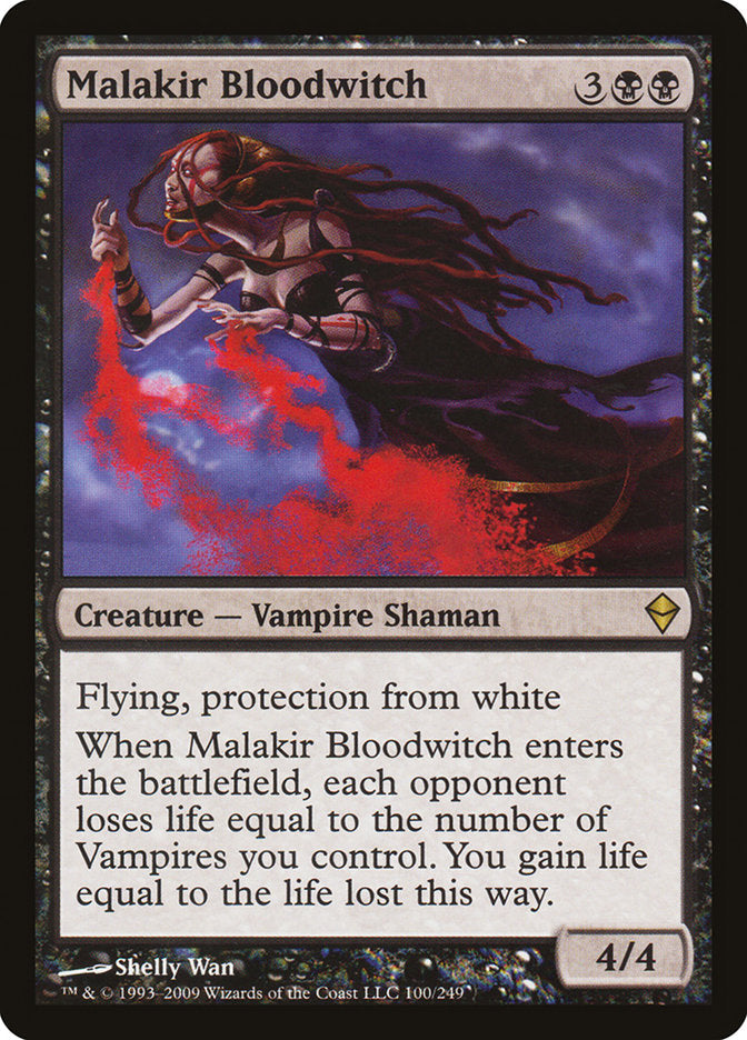 Malakir Bloodwitch [Zendikar] Magic: The Gathering