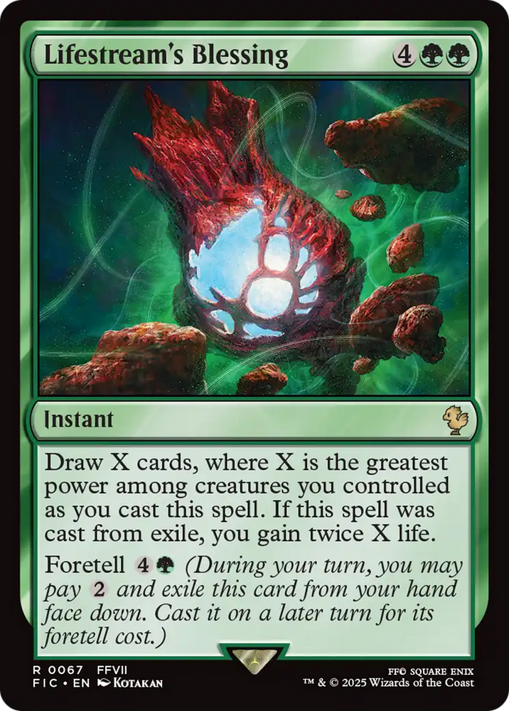 Lifestream's Blessing [FINAL FANTASY Commander] Magic: The Gathering