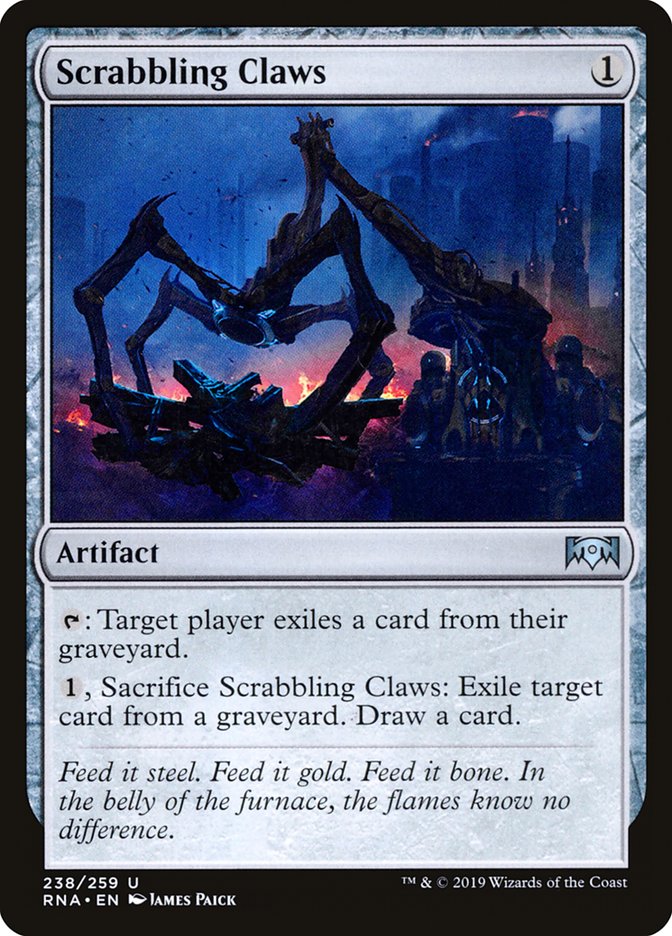 Scrabbling Claws [Ravnica Allegiance] Magic: The Gathering