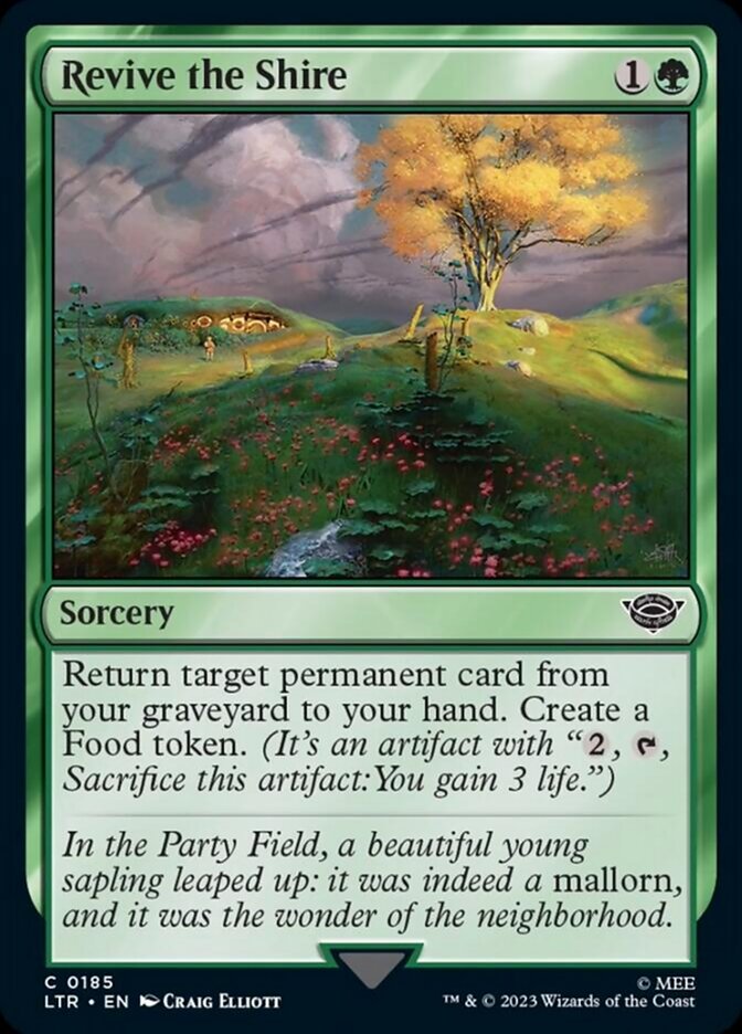 Revive the Shire [The Lord of the Rings: Tales of Middle-Earth] Magic: The Gathering