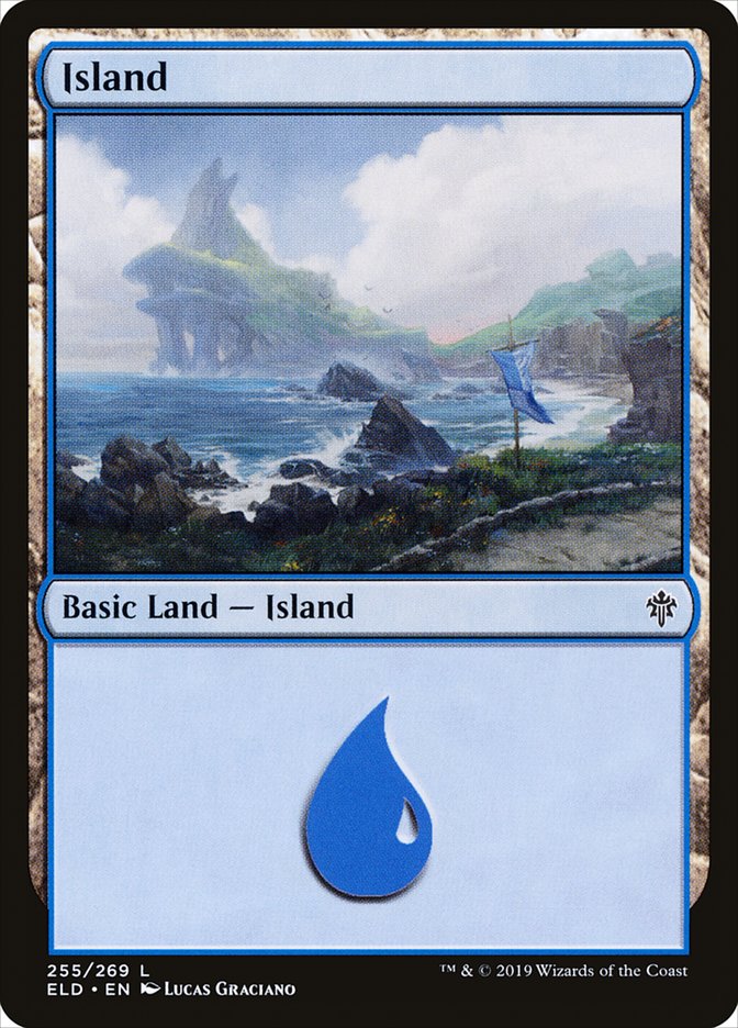 Island (255) [Throne of Eldraine] Magic: The Gathering