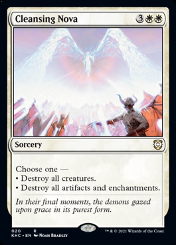 Cleansing Nova [Kaldheim Commander] Magic: The Gathering