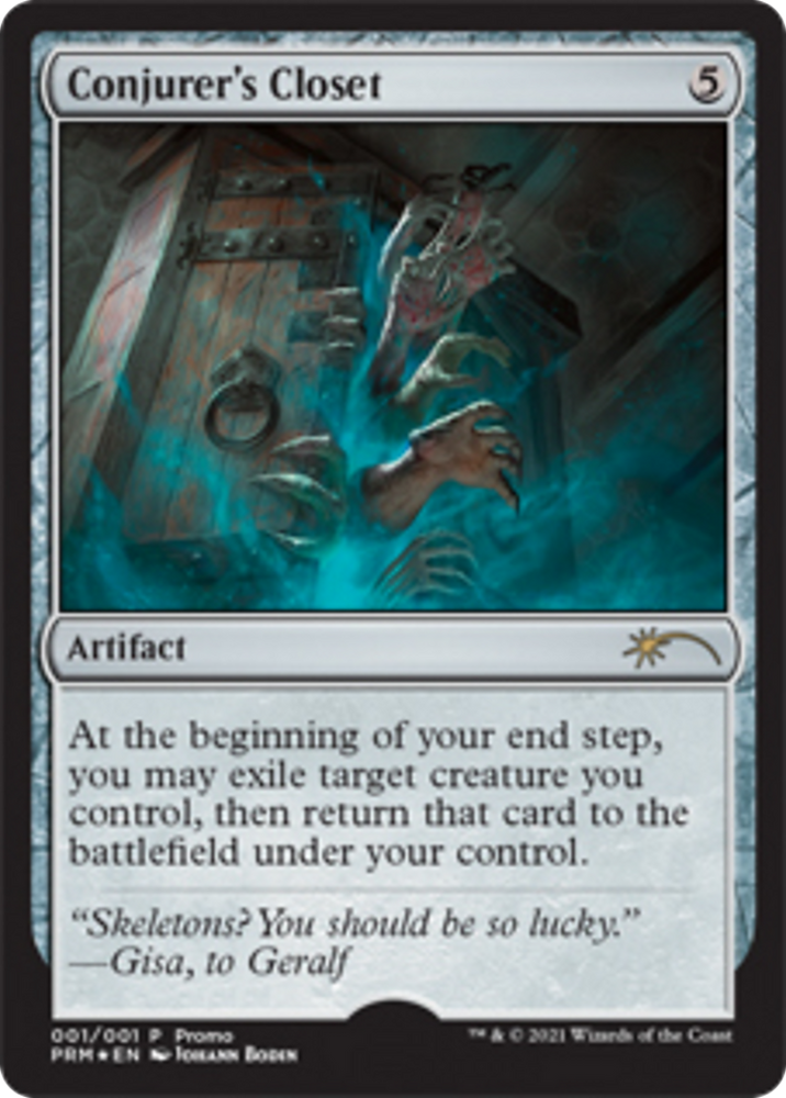 Conjurer's Closet [Wizards Play Network 2021] Magic: The Gathering