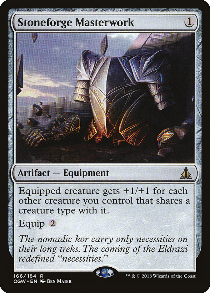 Stoneforge Masterwork [Oath of the Gatewatch] Magic: The Gathering