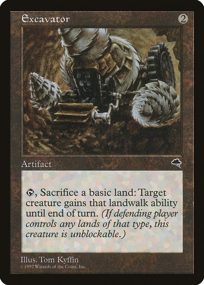 Excavator [Tempest] Magic: The Gathering