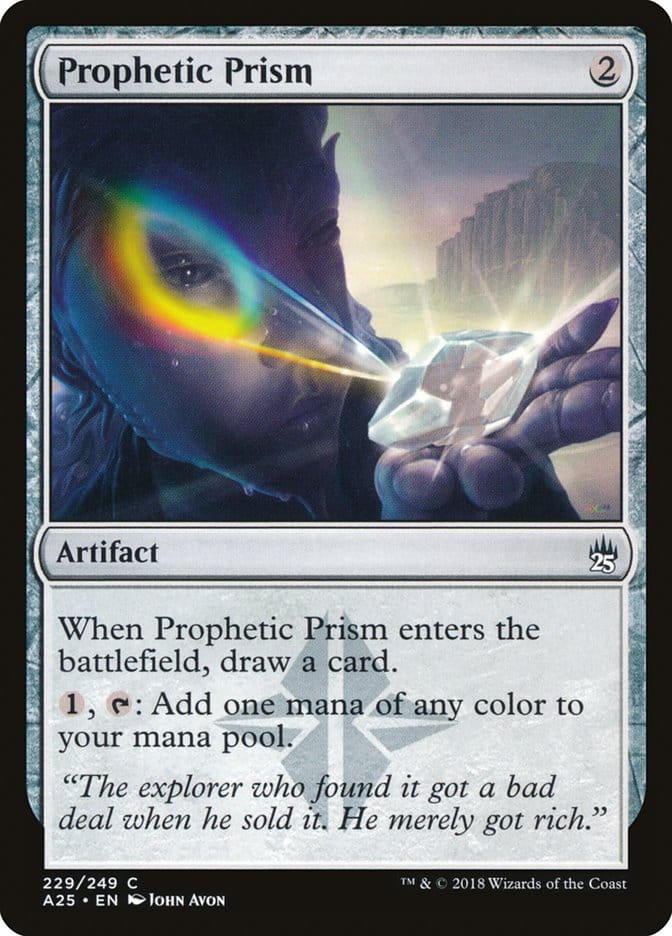 Prophetic Prism [Masters 25] Magic: The Gathering
