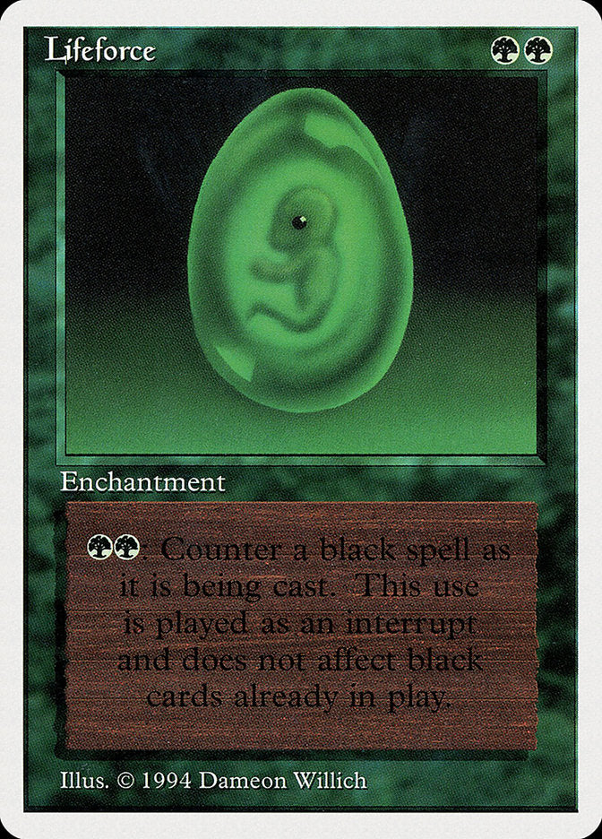Lifeforce [Summer Magic / Edgar] Magic: The Gathering