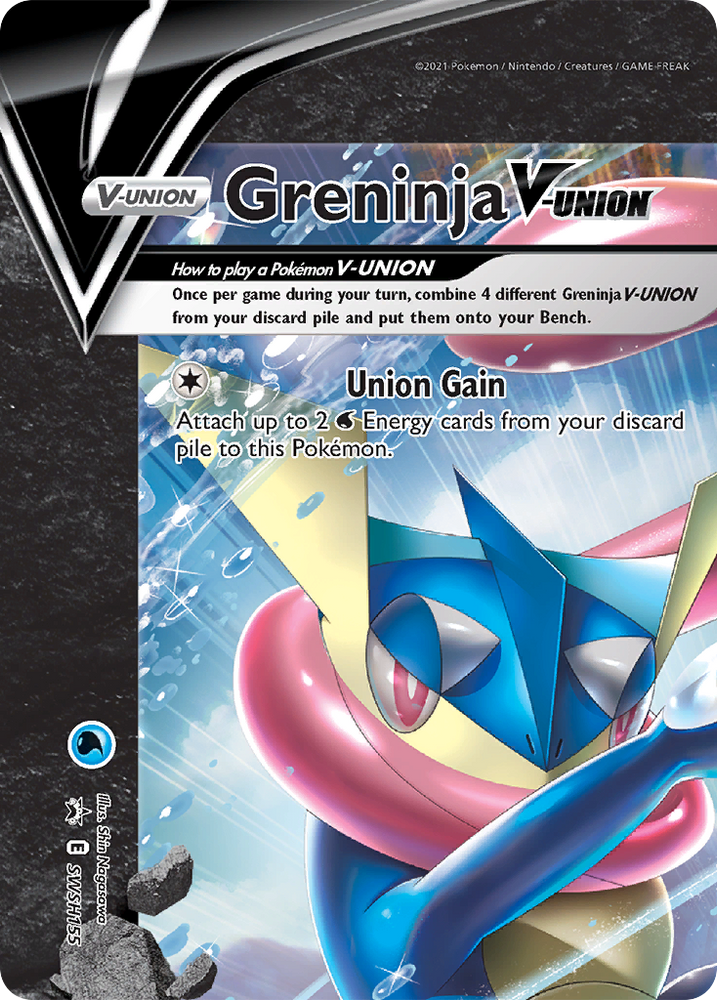 Greninja V-Union (SWSH155) [Sword & Shield: Black Star Promos] Pokémon