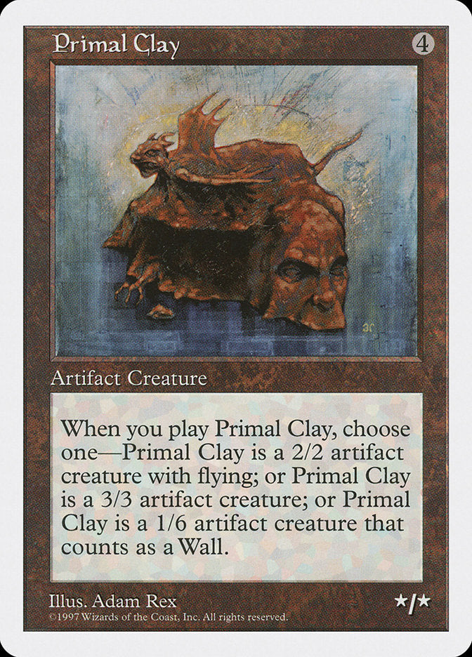 Primal Clay [Fifth Edition] Magic: The Gathering