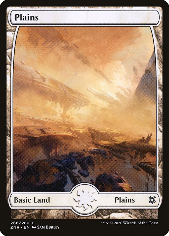 Plains (266) [Zendikar Rising] Magic: The Gathering