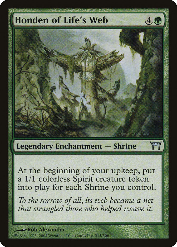 Honden of Life's Web [Champions of Kamigawa] Magic: The Gathering