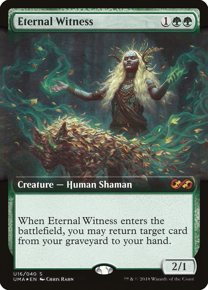 Eternal Witness (Topper) [Ultimate Masters Box Topper] Magic: The Gathering