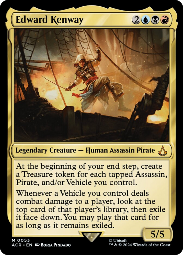 Edward Kenway [Assassin's Creed] Magic: The Gathering