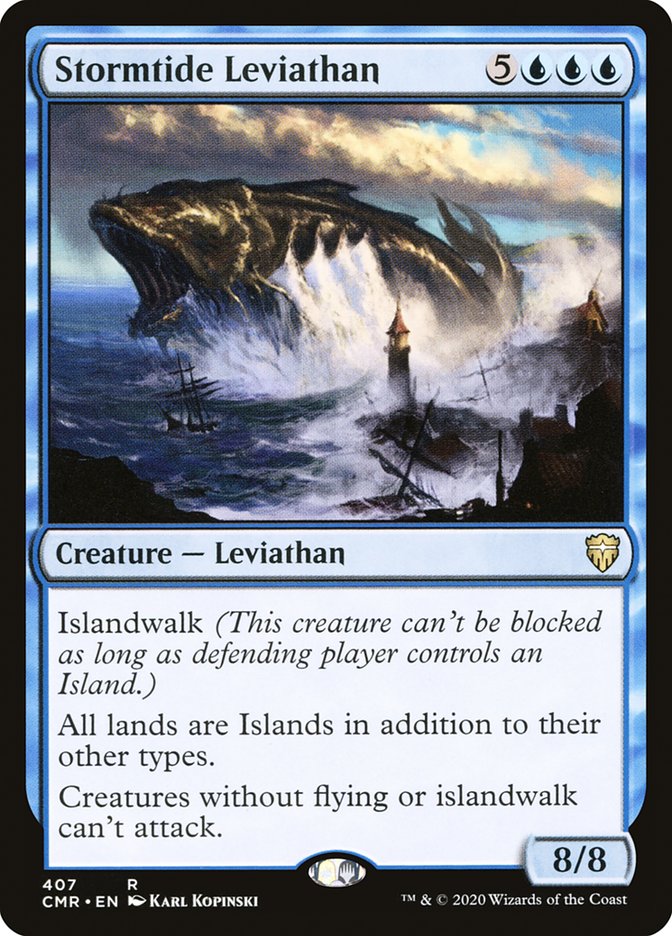 Stormtide Leviathan [Commander Legends] Magic: The Gathering