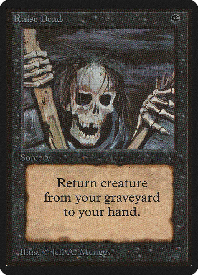 Raise Dead [Beta Edition] Magic: The Gathering