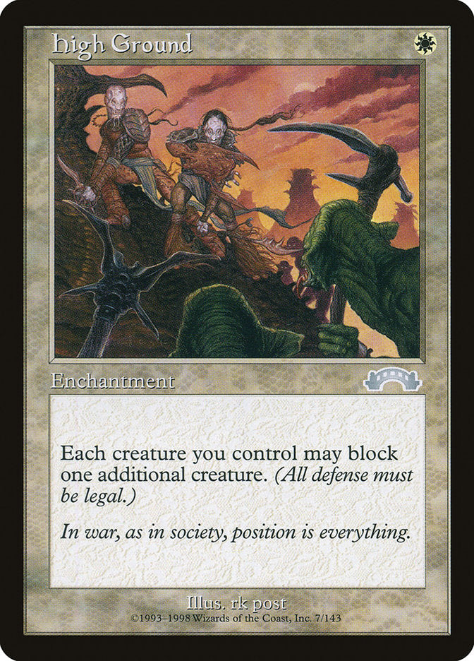 High Ground [Exodus] Magic: The Gathering