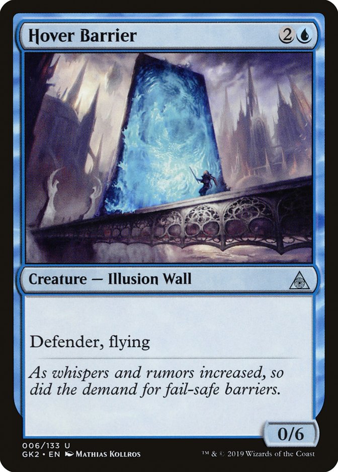 Hover Barrier [Ravnica Allegiance Guild Kit] Magic: The Gathering