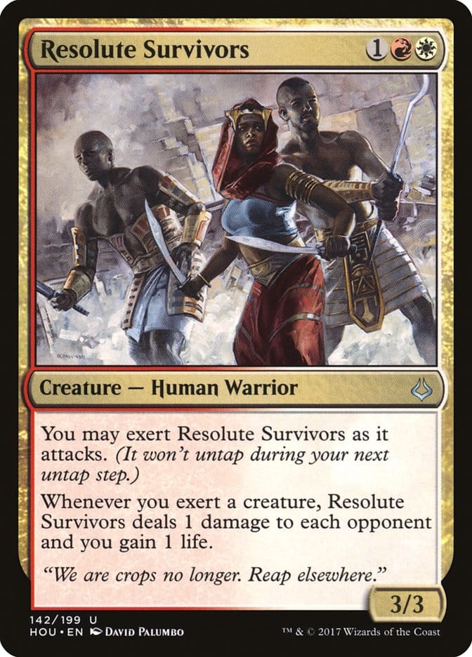 Resolute Survivors [Hour of Devastation] Magic: The Gathering