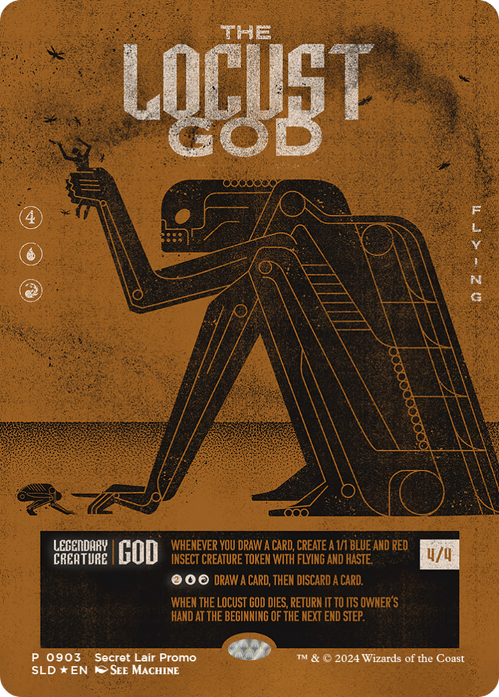 The Locust God [Secret Lair Drop Series] Magic: The Gathering